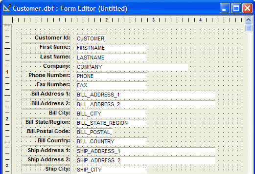 Pre Defined Actions 1